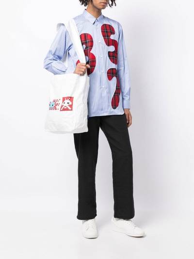 Comme des Garçons SHIRT graphic-print tote bag outlook