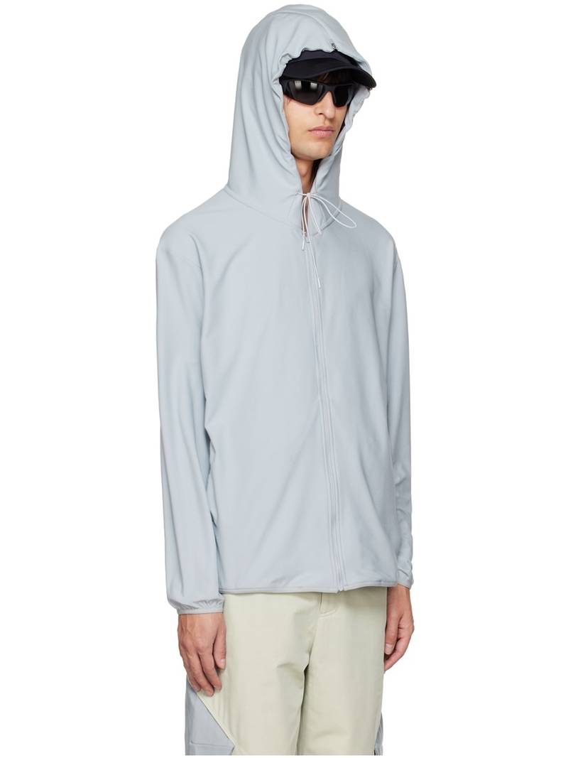 Gray Center Hoodie 2