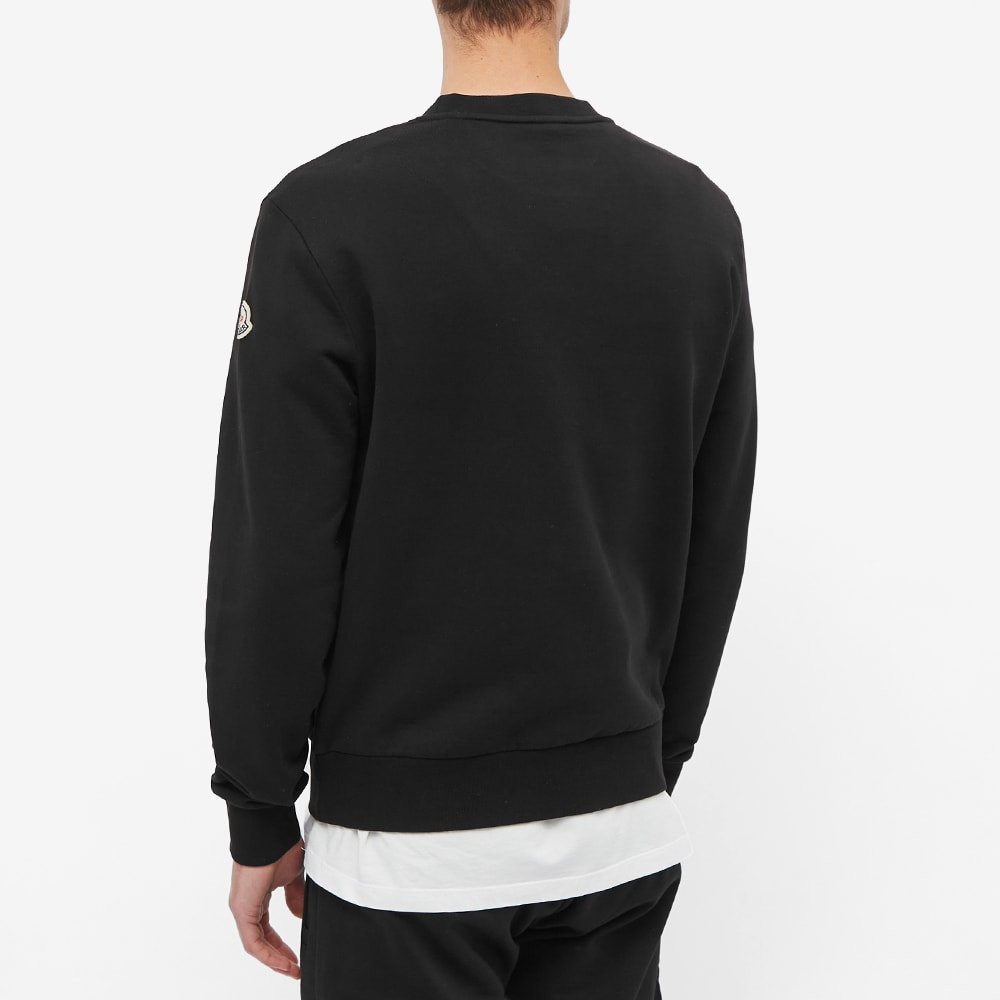 Moncler Logo Text Crew Sweat - 6