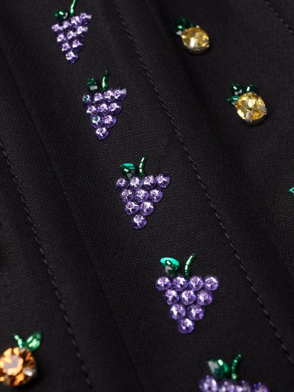 crystal-embellished minidress - 7