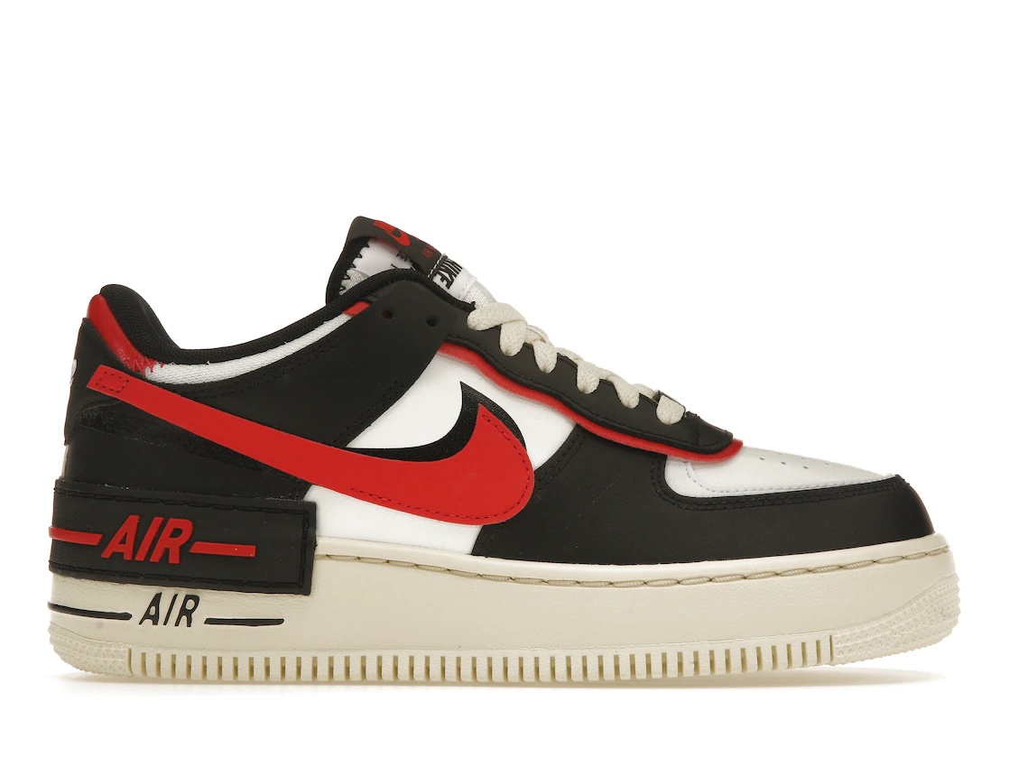 Nike Air Force 1 Low Shadow Summit White University Red Black (W) - 1