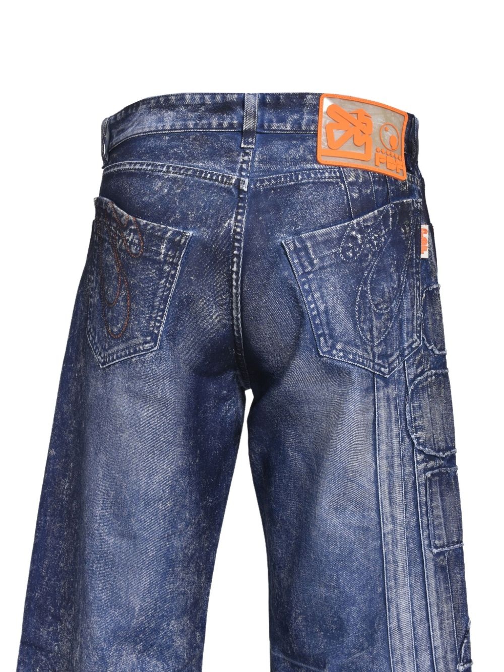 wide-leg jeans - 7