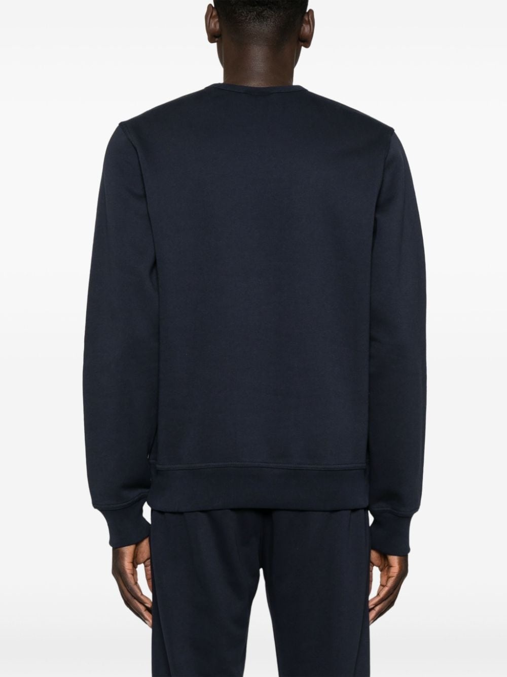 logo-embroidered sweatshirt - 4