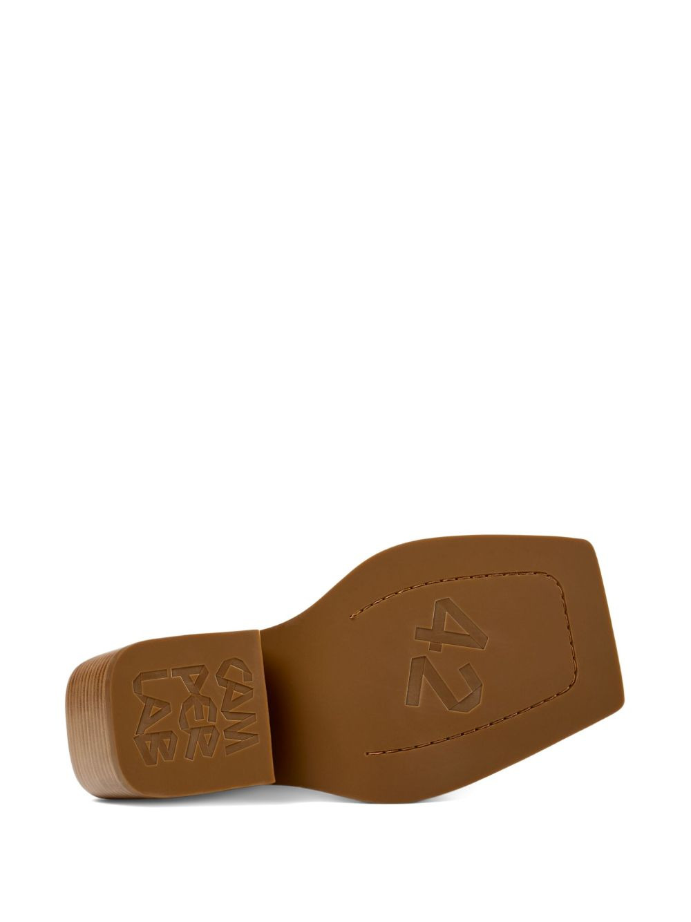 Quetal zip-front square-toe boots - 4