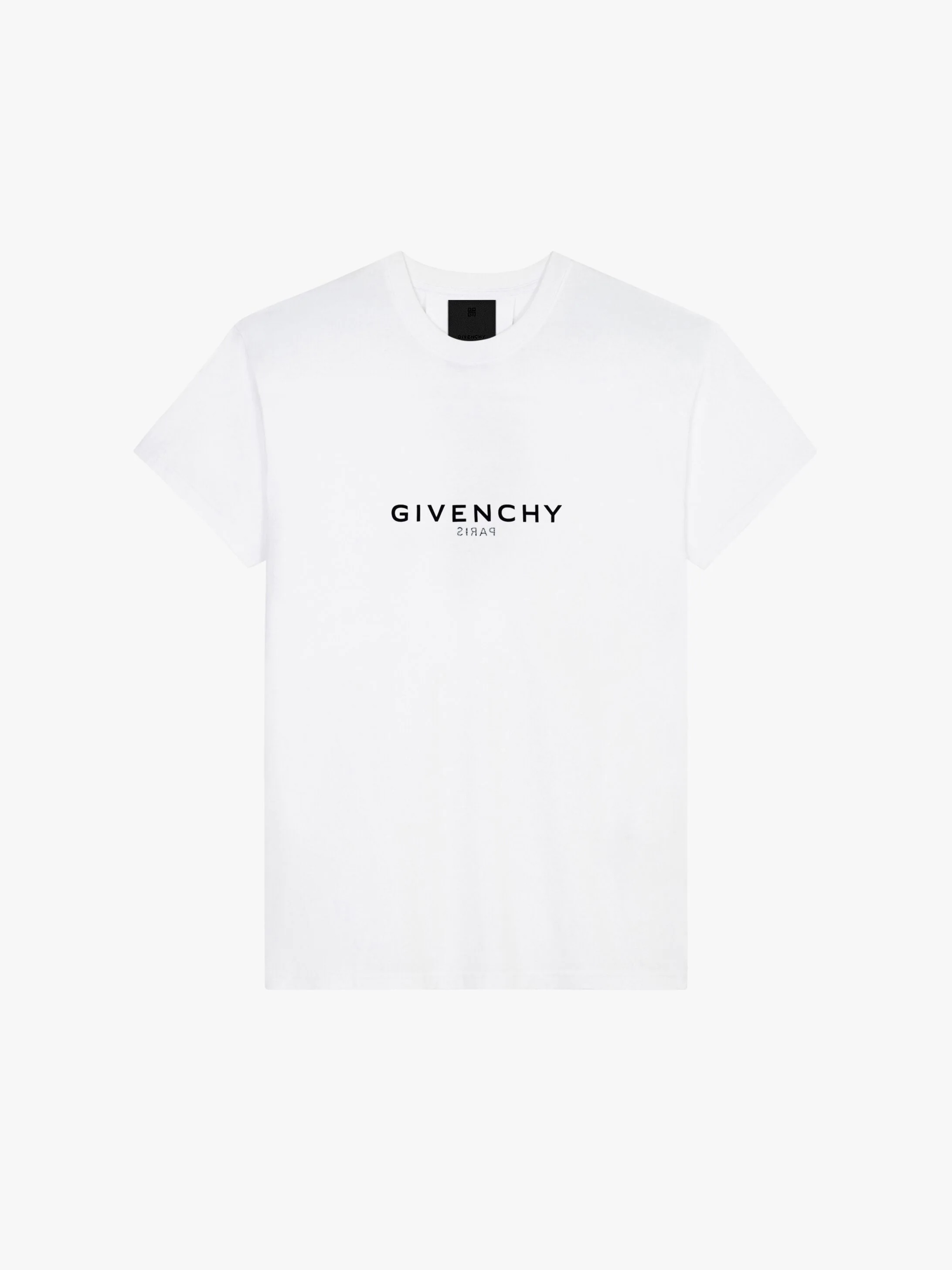 GIVENCHY REVERSE SLIM FIT T-SHIRT IN COTTON - 1