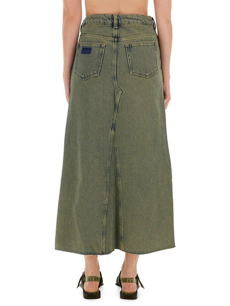 Ganni Women Maxi Skirt - 3