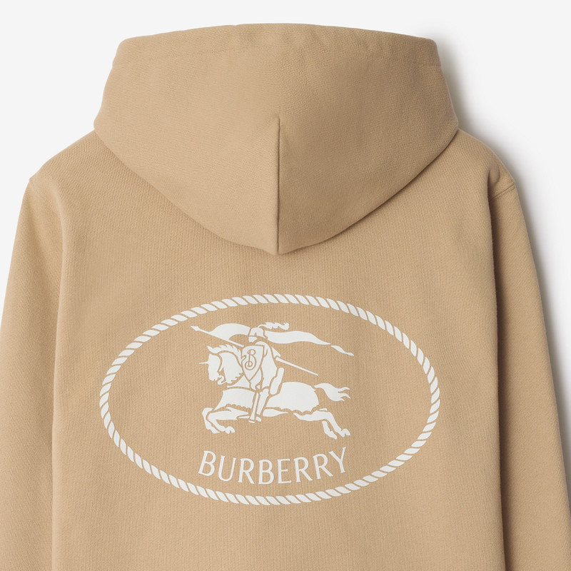 Knight Stamp Cotton Hoodie 5