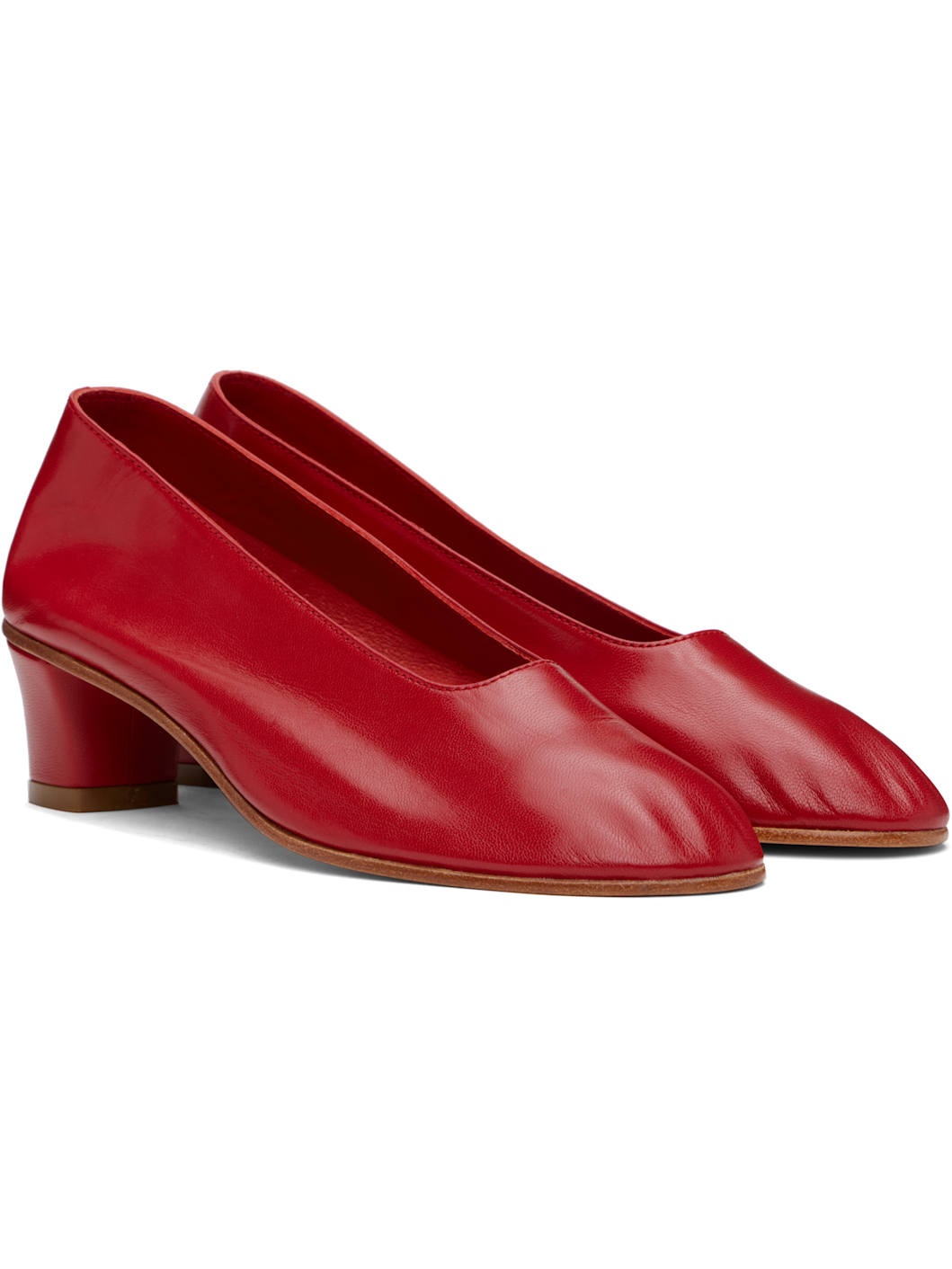 Red High Glove Heels - 4