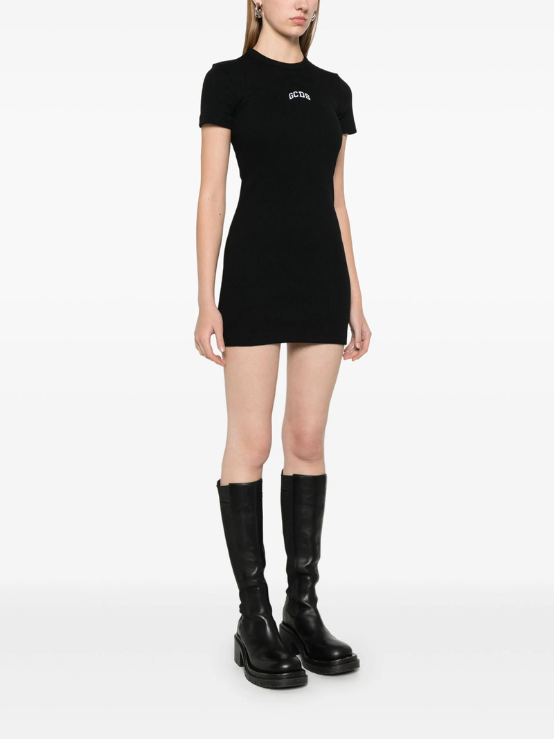 Logo-embroidered Mini Dress 5