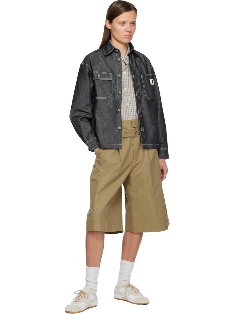 Carhartt Gray Louis Denim Jacket outlook