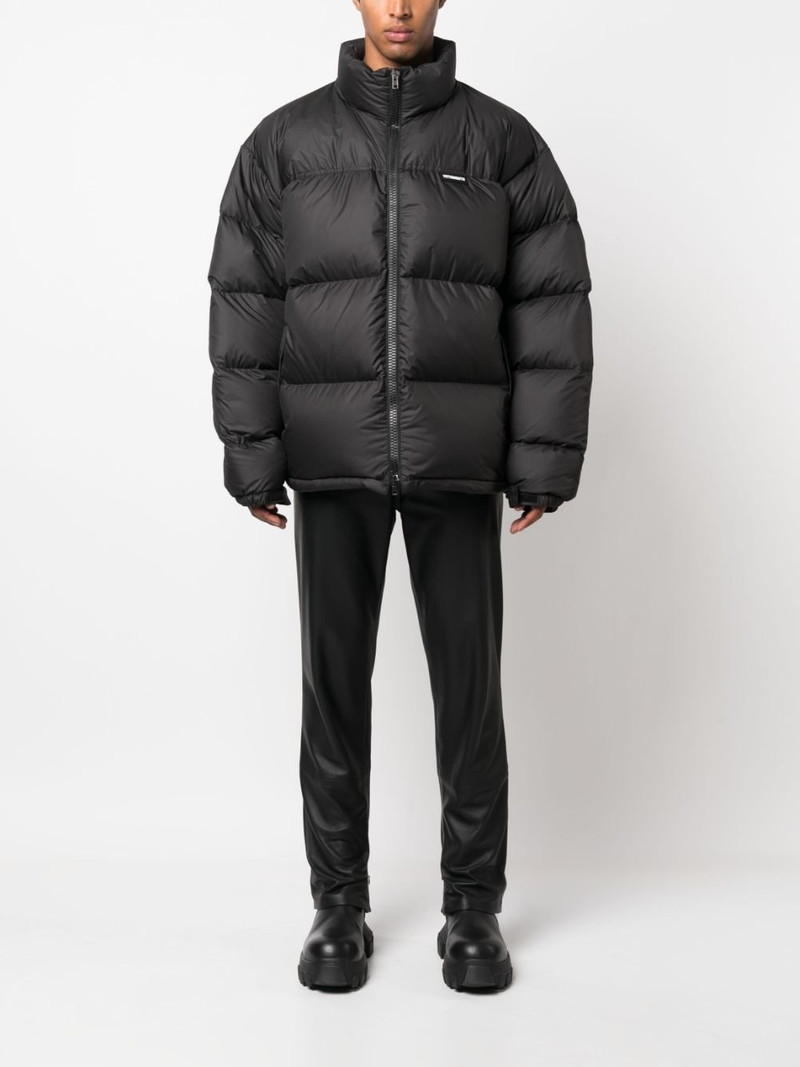 VETEMENTS funnel-neck puffer jacket outlook