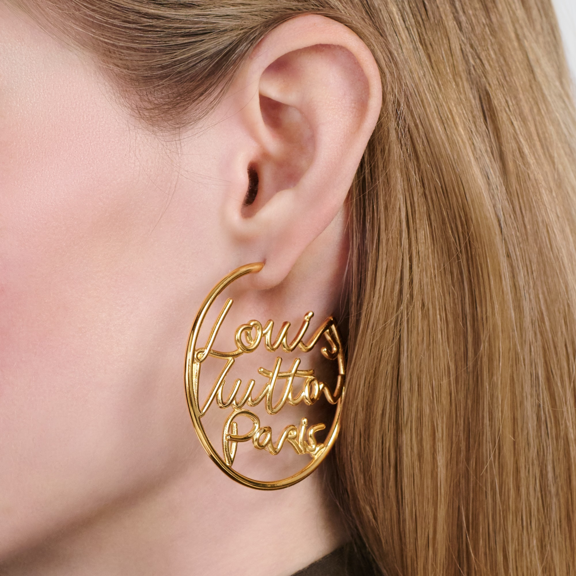 LV Script Earrings - 5