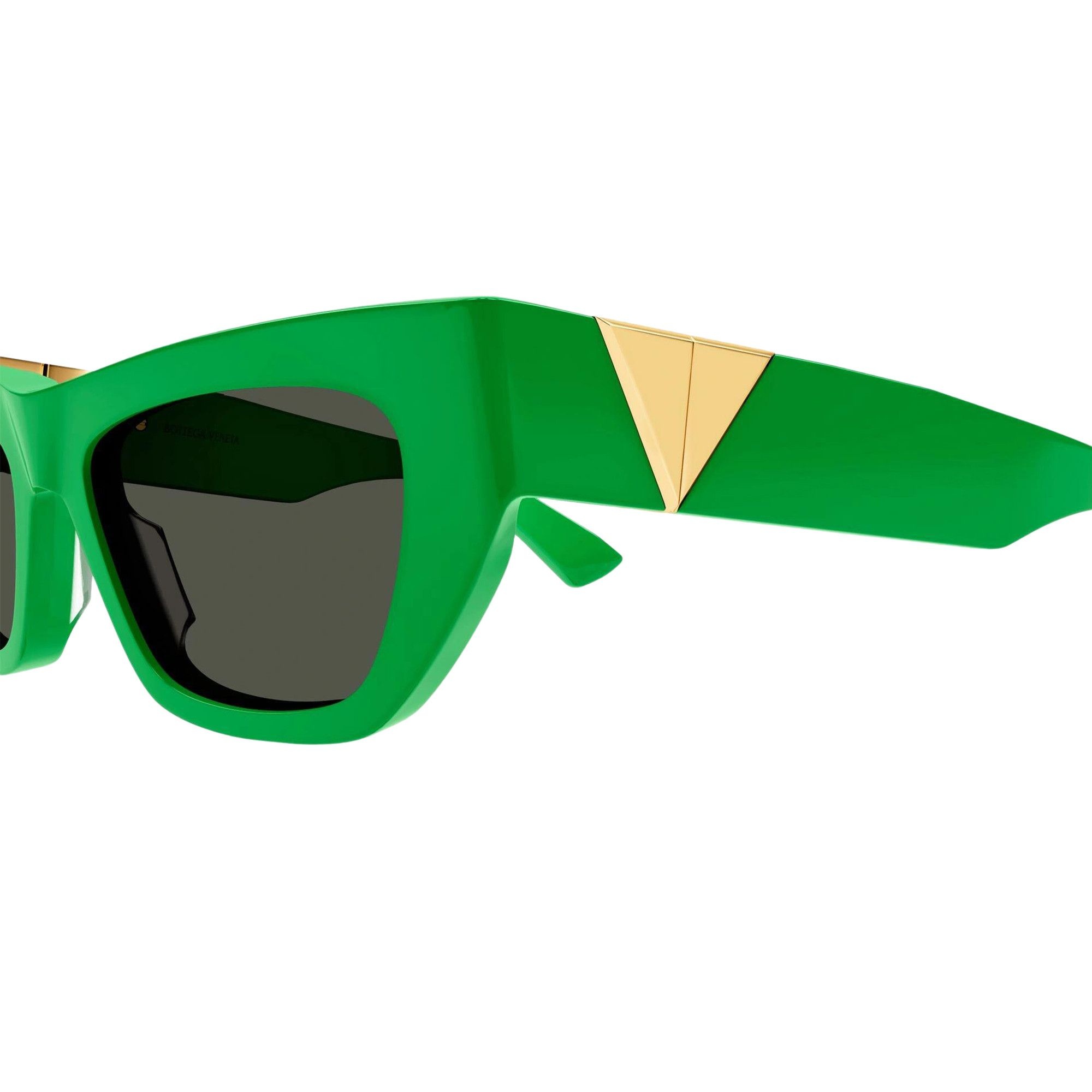 Bottega Veneta Cat Eye Sunglasses 'Green' - 3