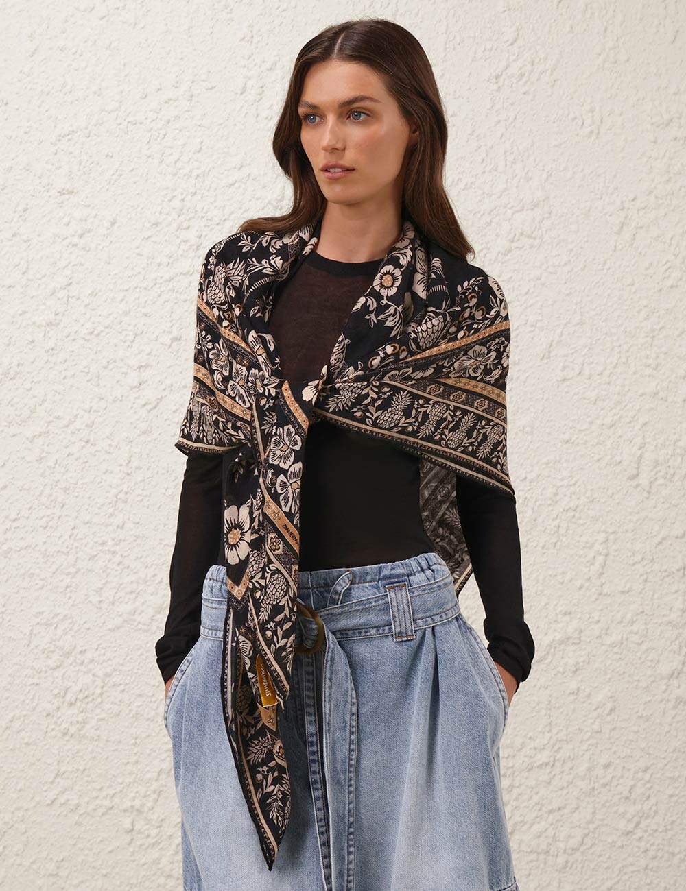 PRINTED SHAWL - 4