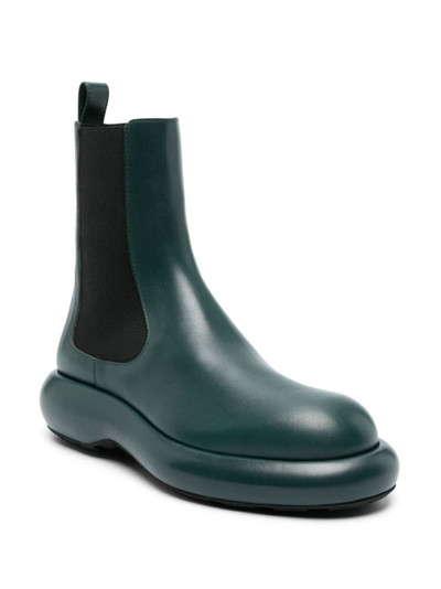 Jil Sander leather ankle boots outlook