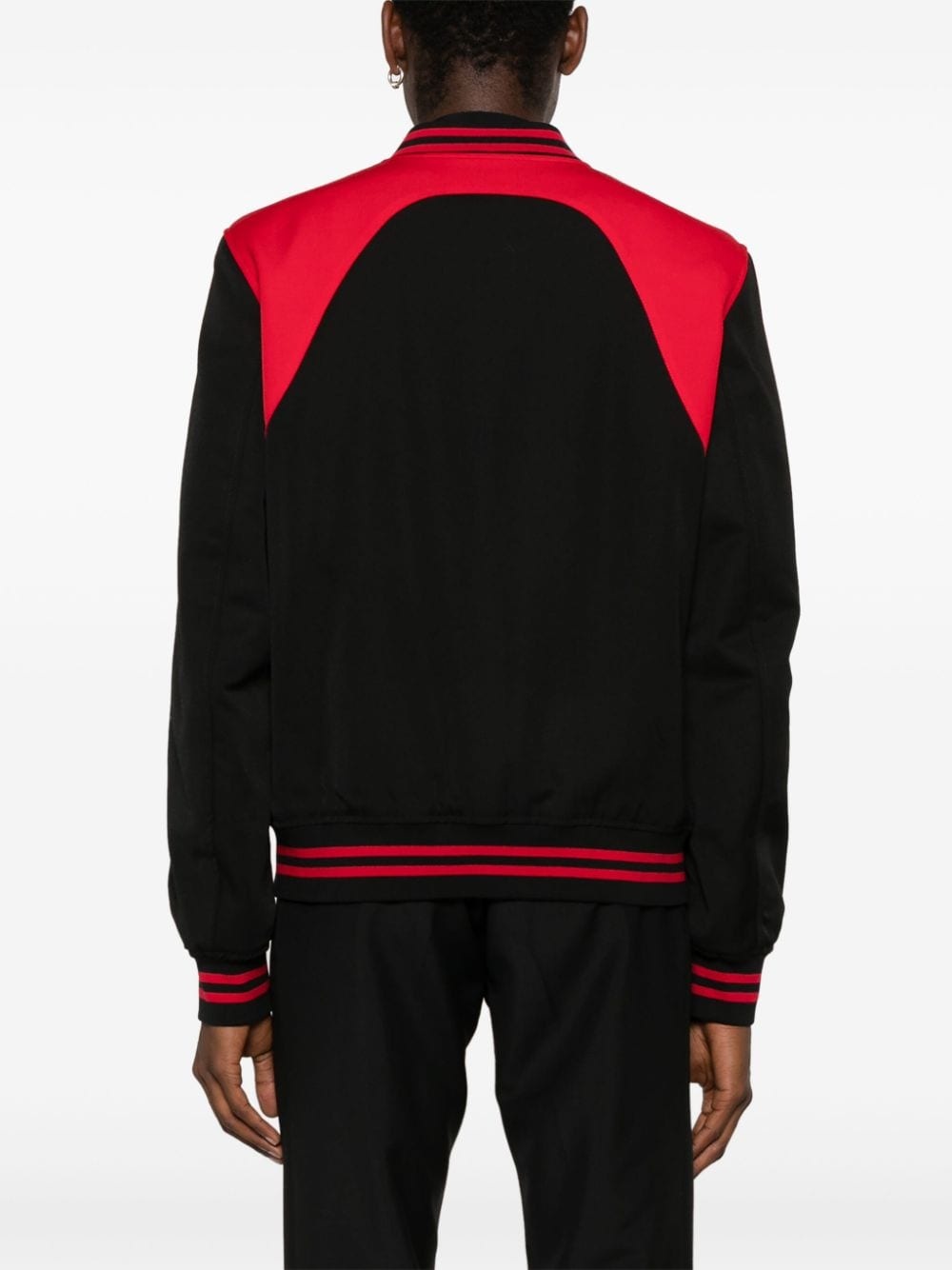 two-tone reversible bomber jacket - 4