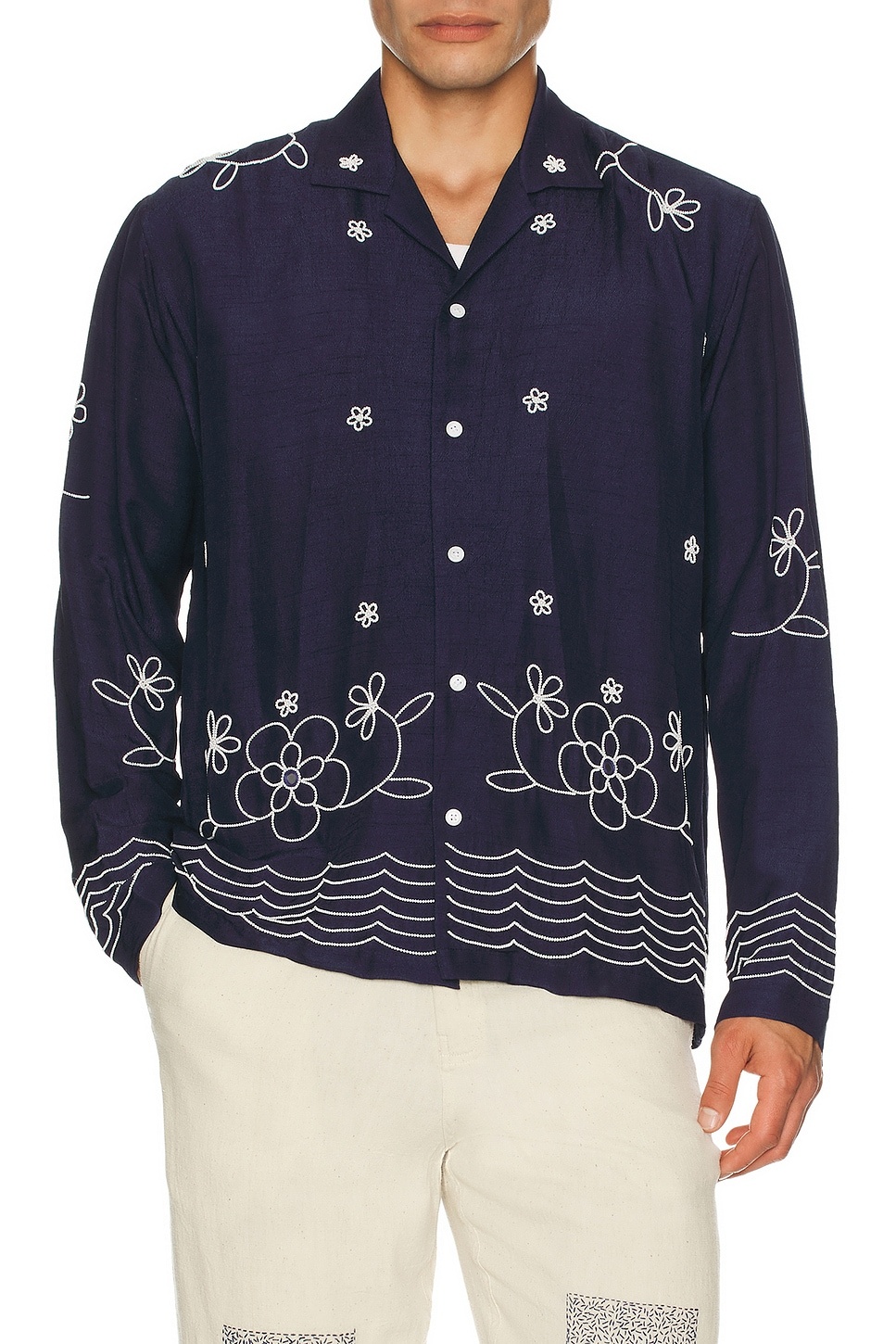 Bead Embroidered Shirt - 4