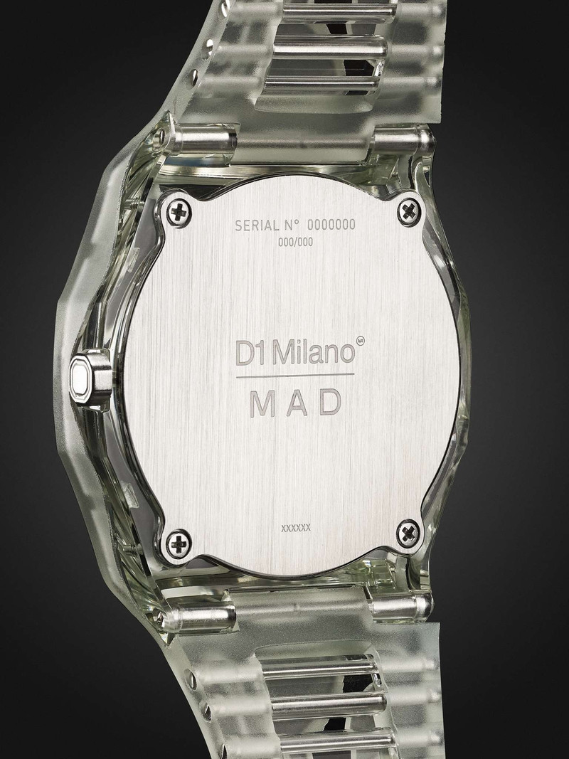 + D1 Milano Soul Limited Edition 40mm TPU and Nylon Watch, Ref. No. MDRJ02 4
