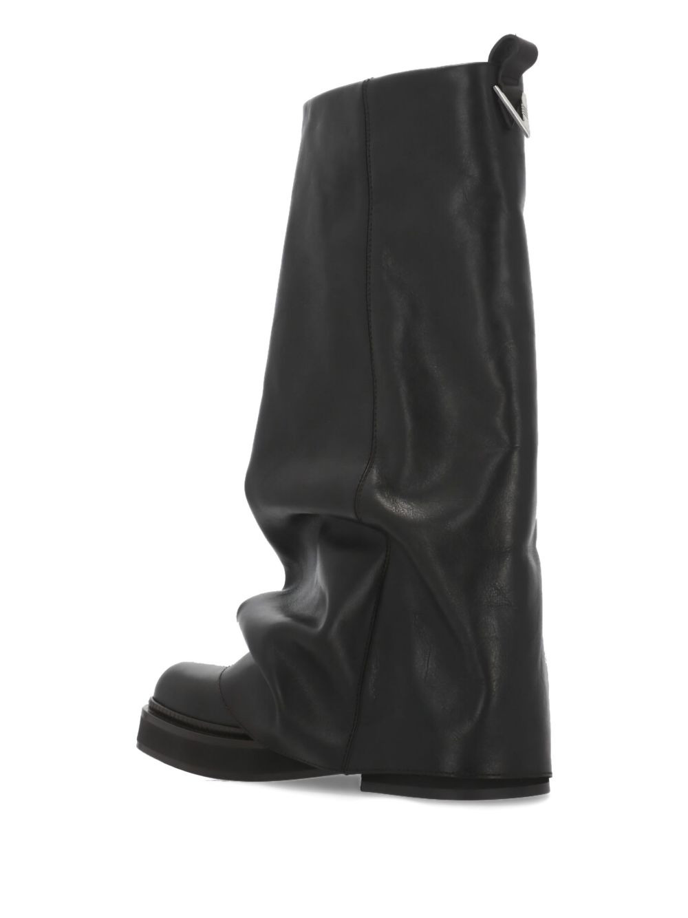 leather knee-high boots - 2