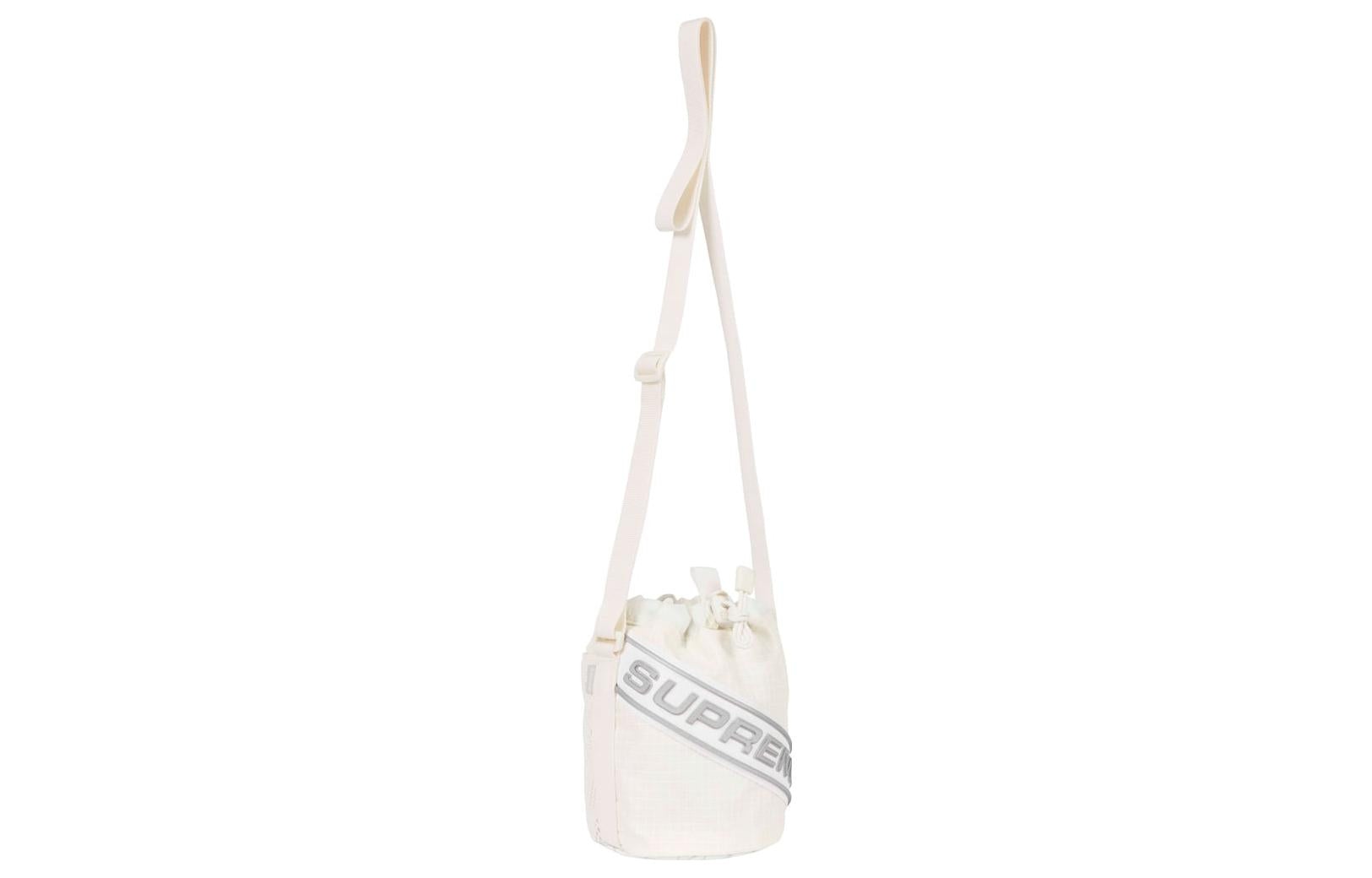 Supreme FW23 Small Cinch Pouch 'White' SUP-FW23-0821 - 5
