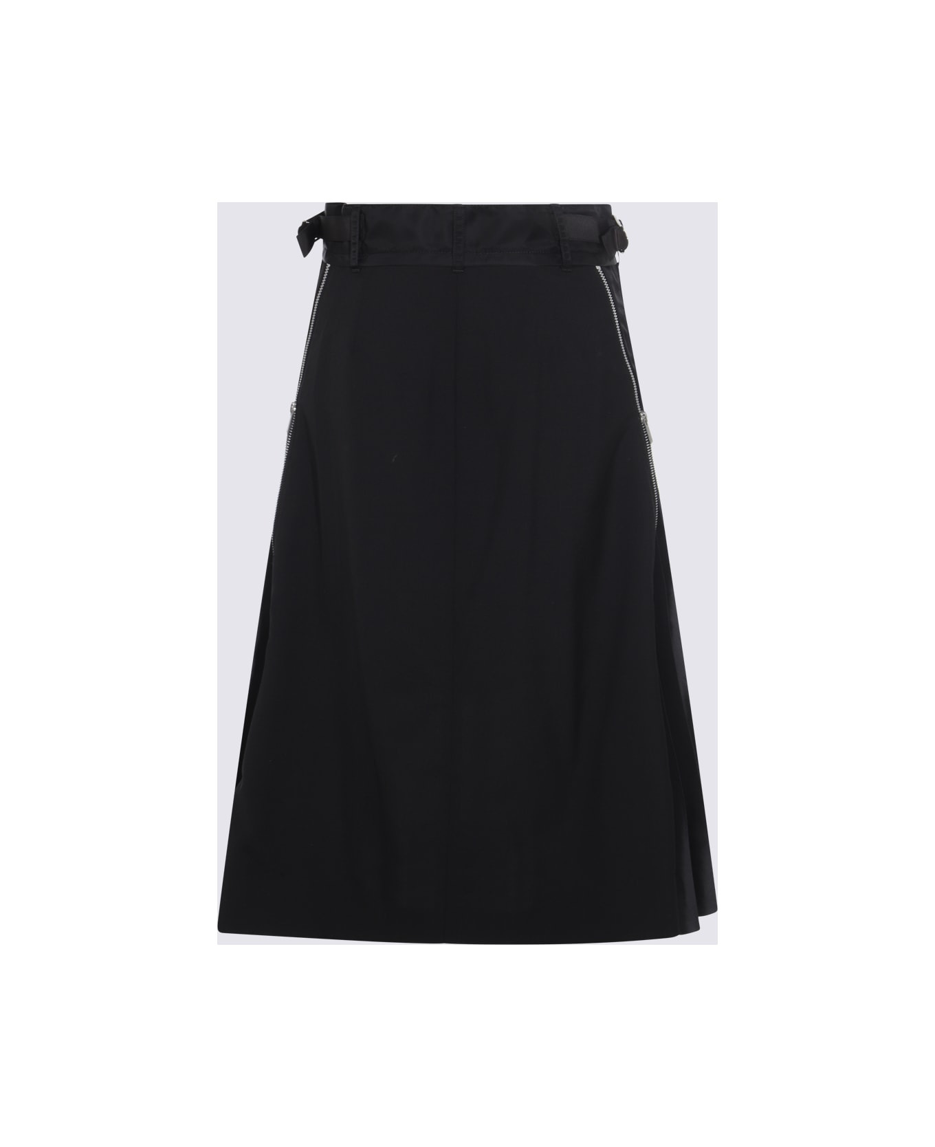 Black Midi Skirt - 2