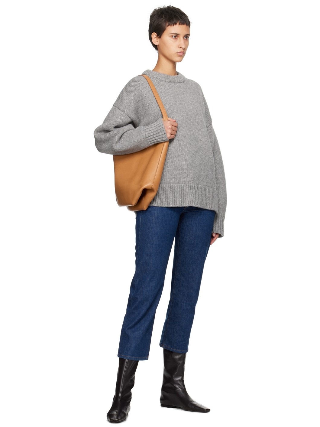 Brown Large N/S Park Tote - 4