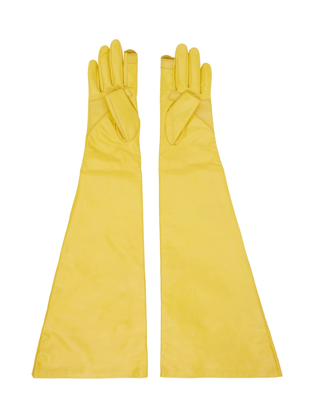 Yellow Porterville Gauntlets Gloves - 2