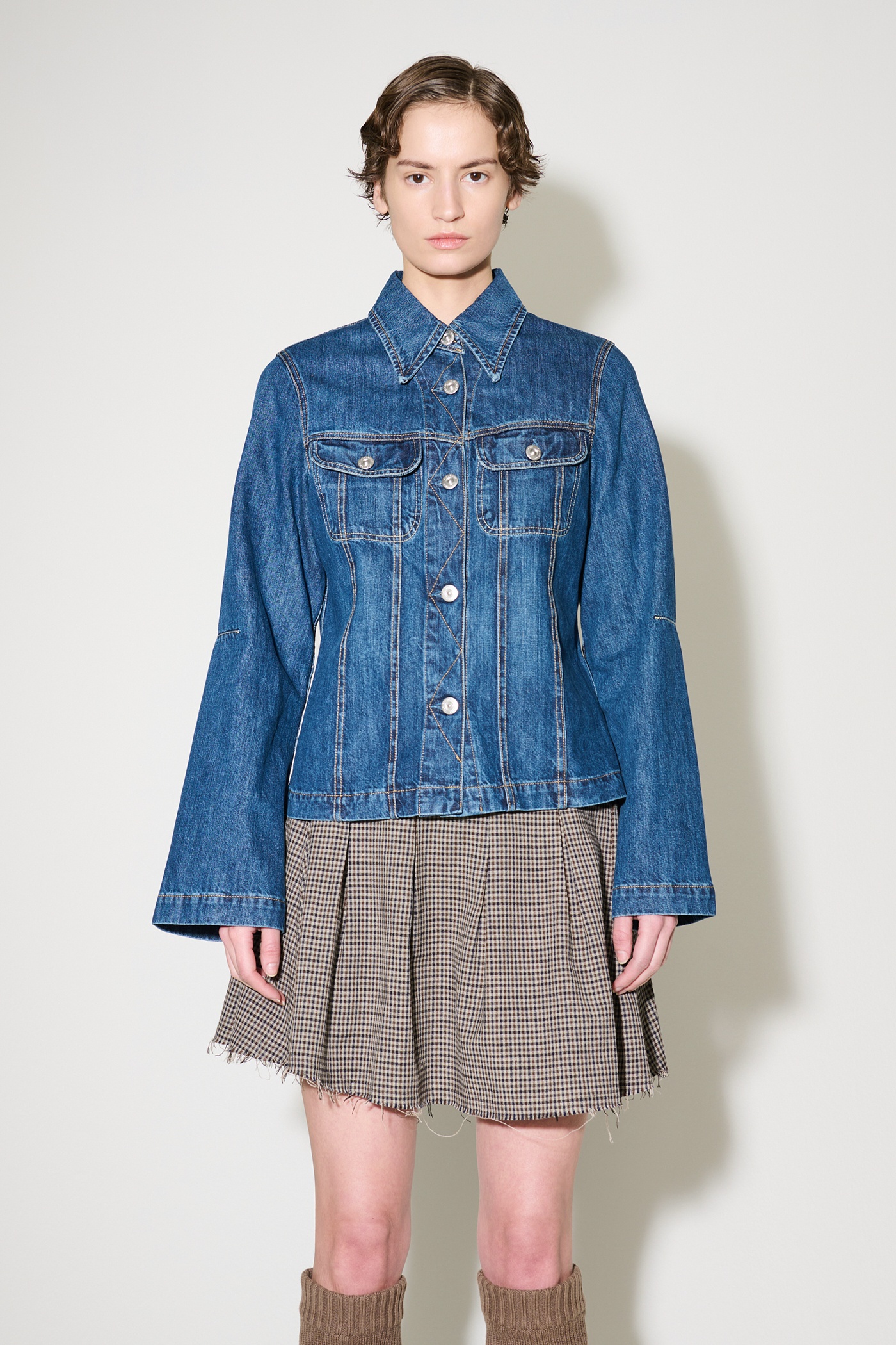 Lasso Jacket Western Blue Denim - 7