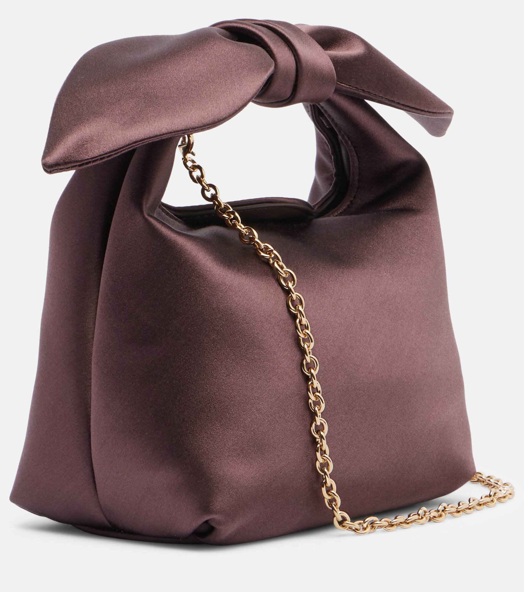 Bow Tie Small satin clutch - 4