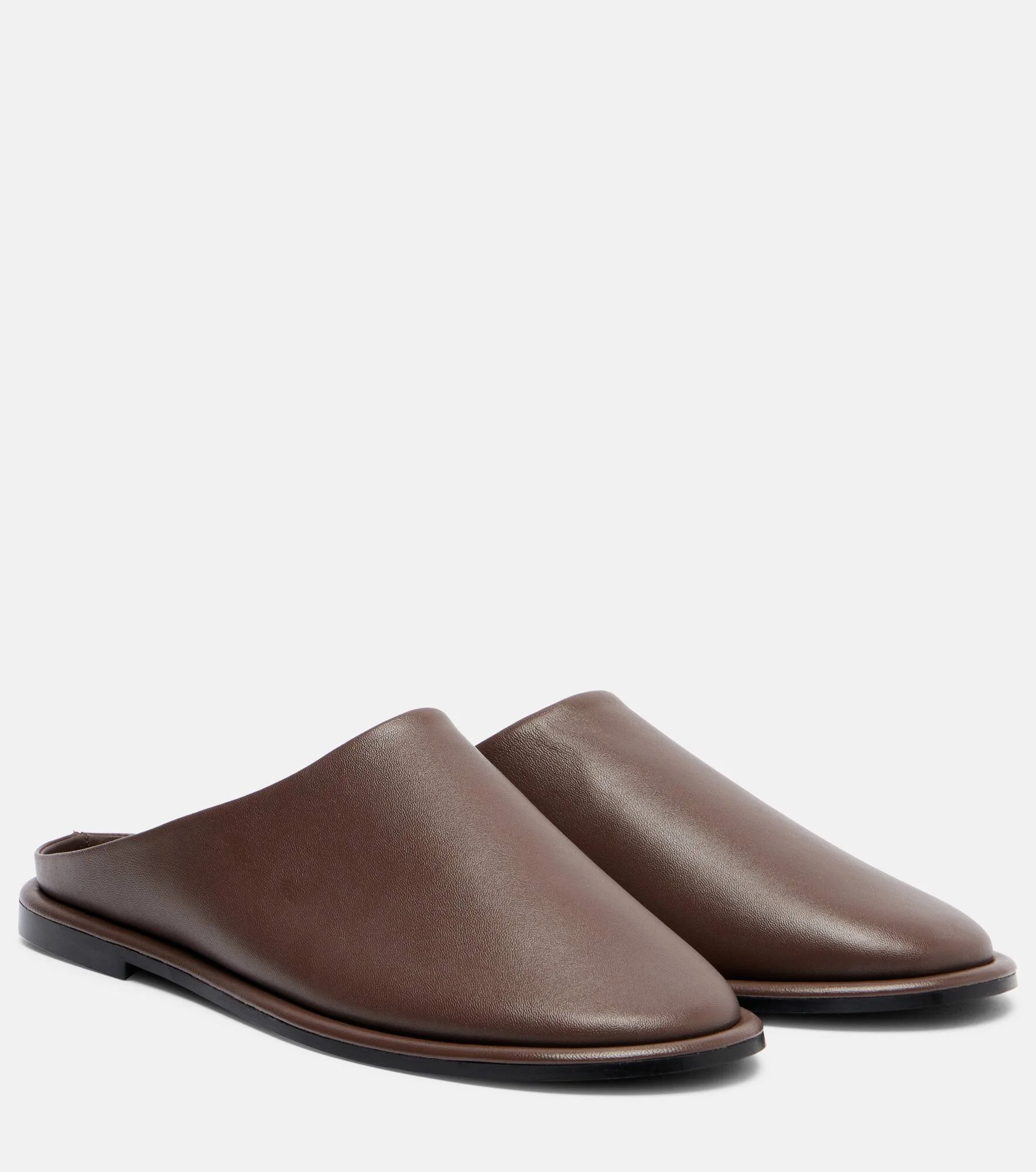 Spencer leather mules - 1