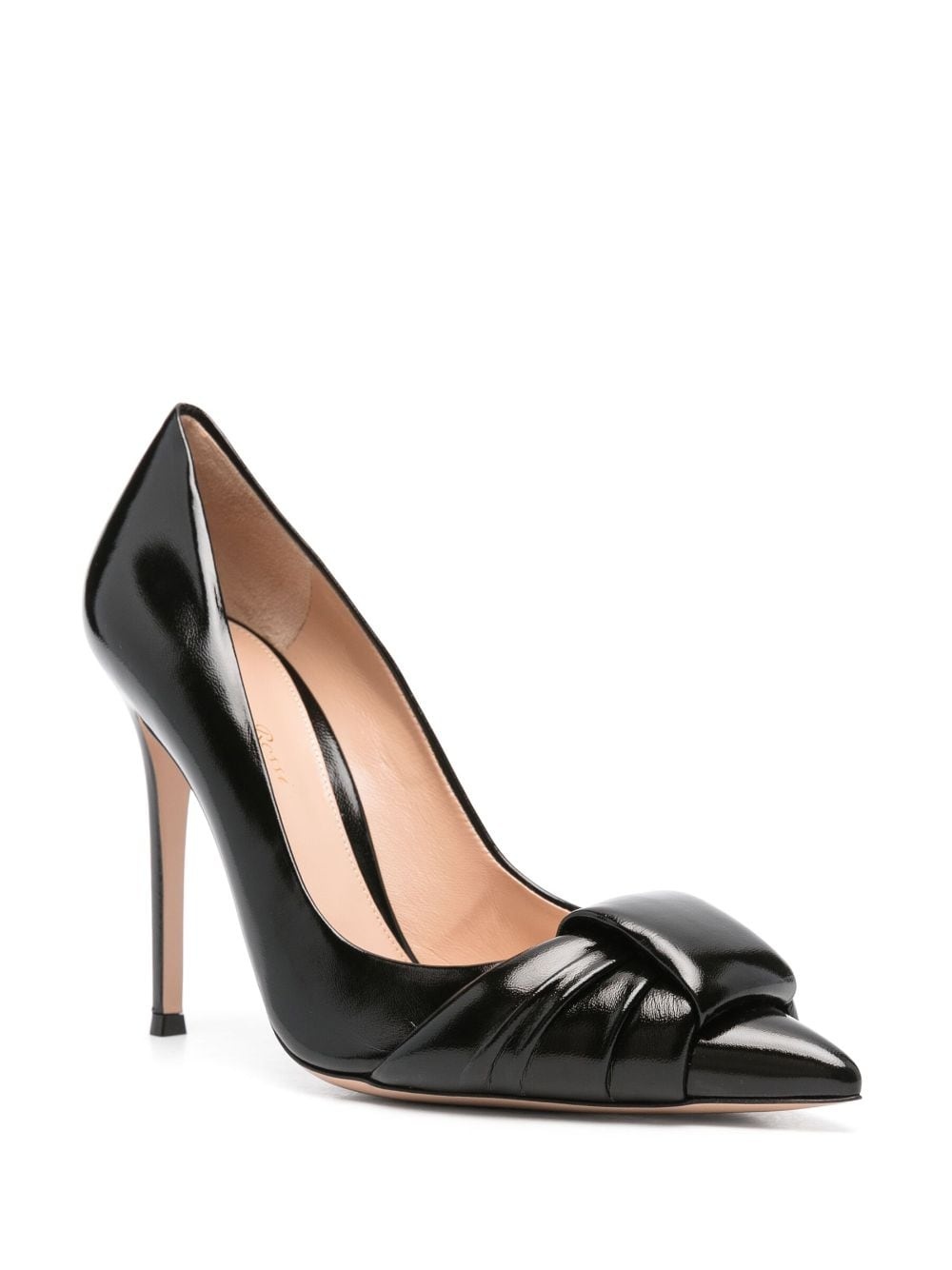 105mm leather pumps - 2