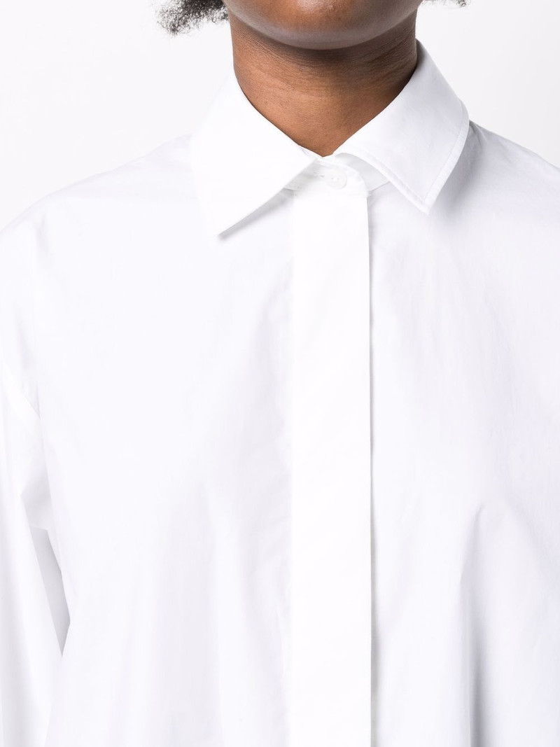logo-print long-sleeved shirt 5