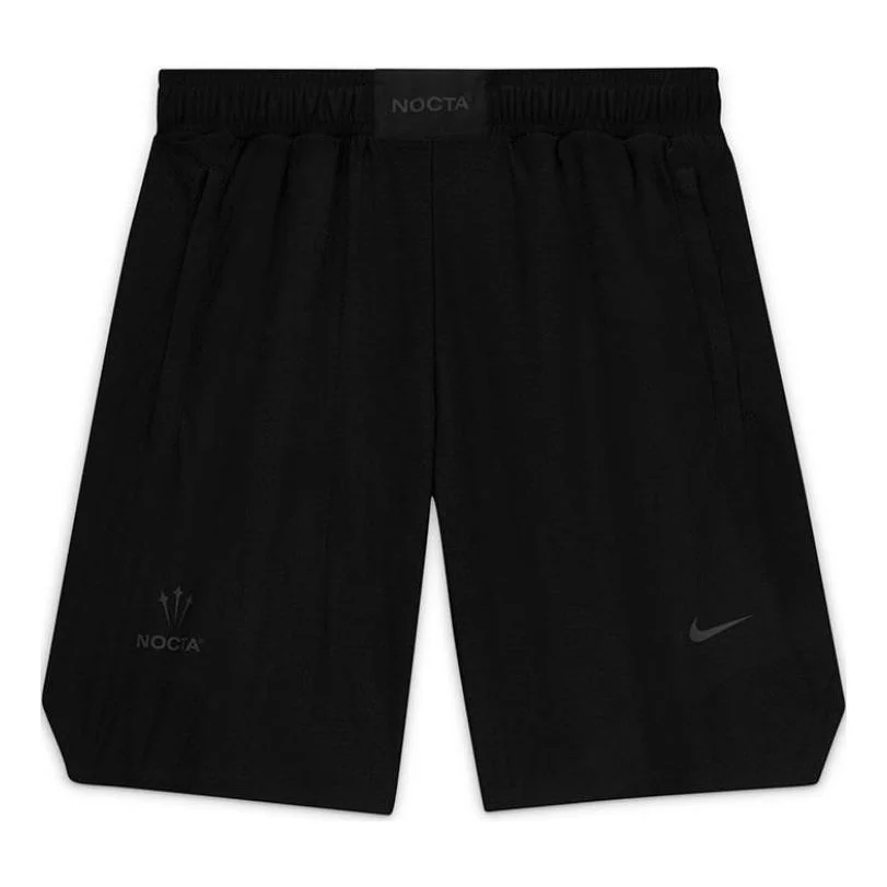 Nike x NOCTA Drake Logo Basketball Sports Shorts 'Black' DM1736-010 - 1