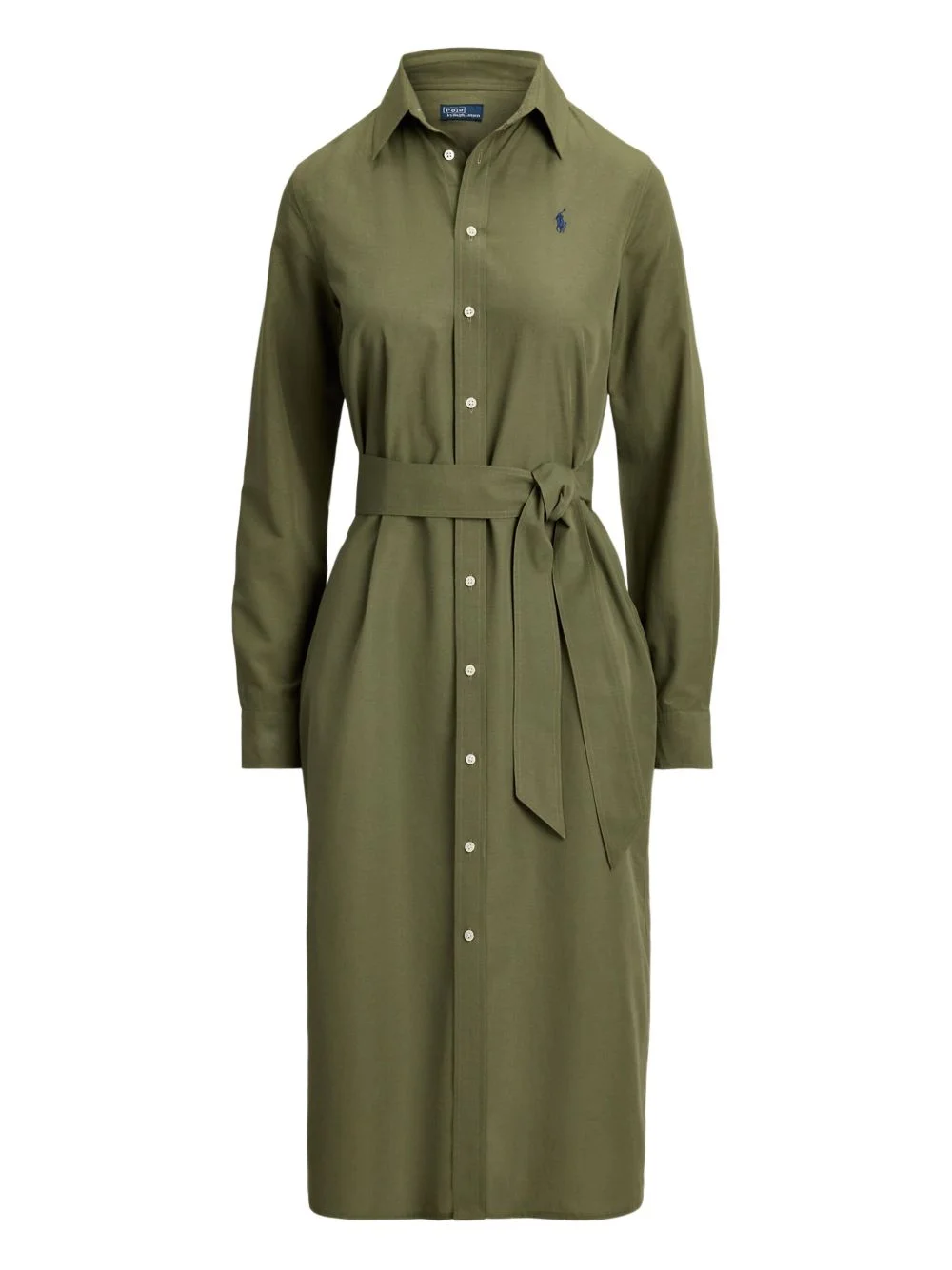 Polo Pony belted shirt dress - 1