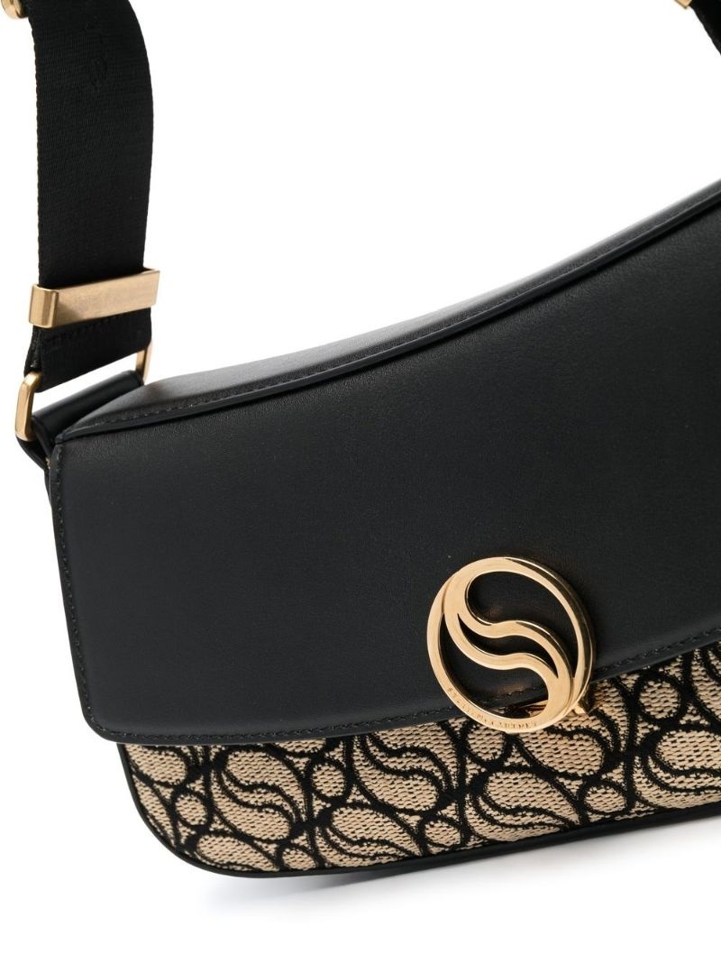 S-Wave monogram shoulder bag - 5