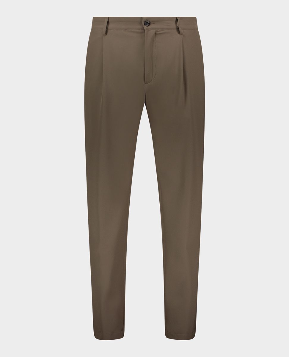 Stretch nylon pleated Trousers - 1