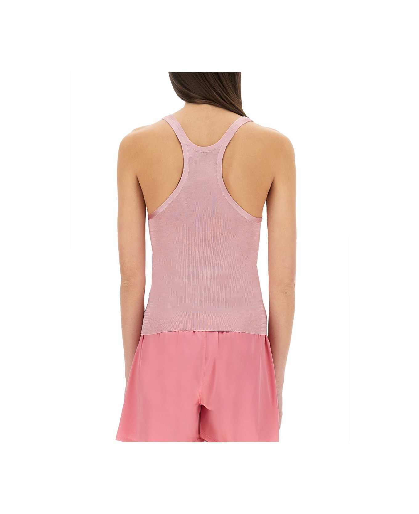 Silk Knit Tank Top - 3