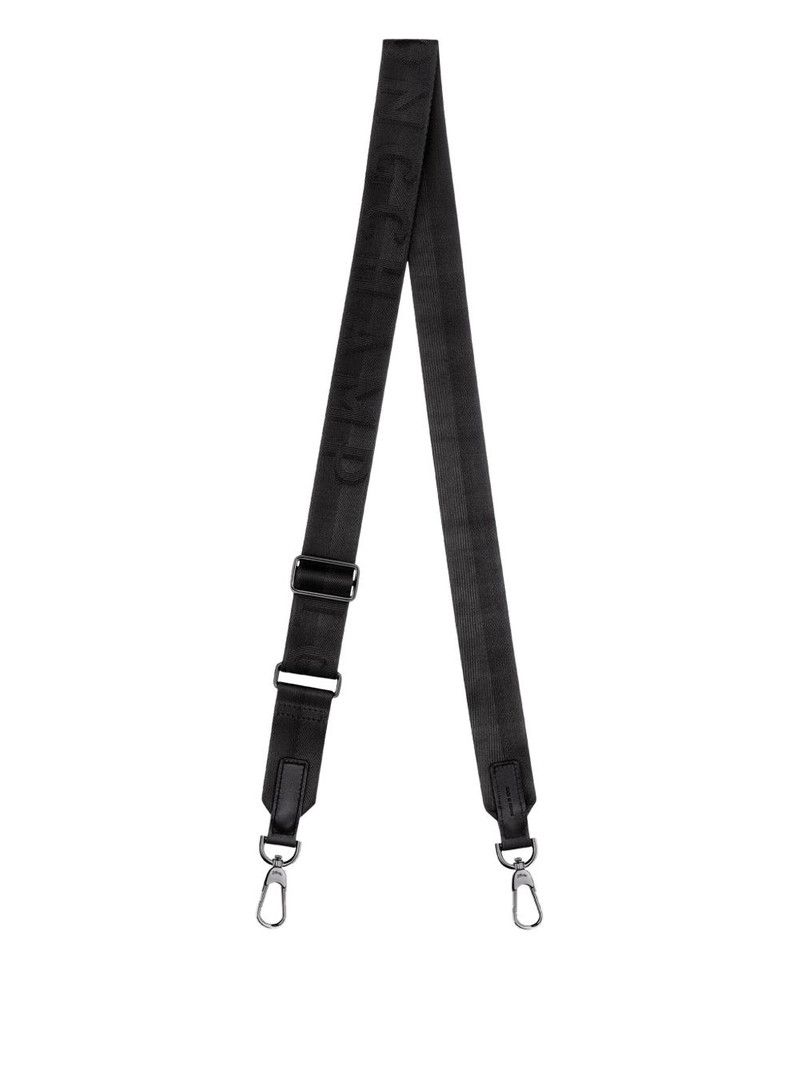 logo-embroidered shoulder strap 1