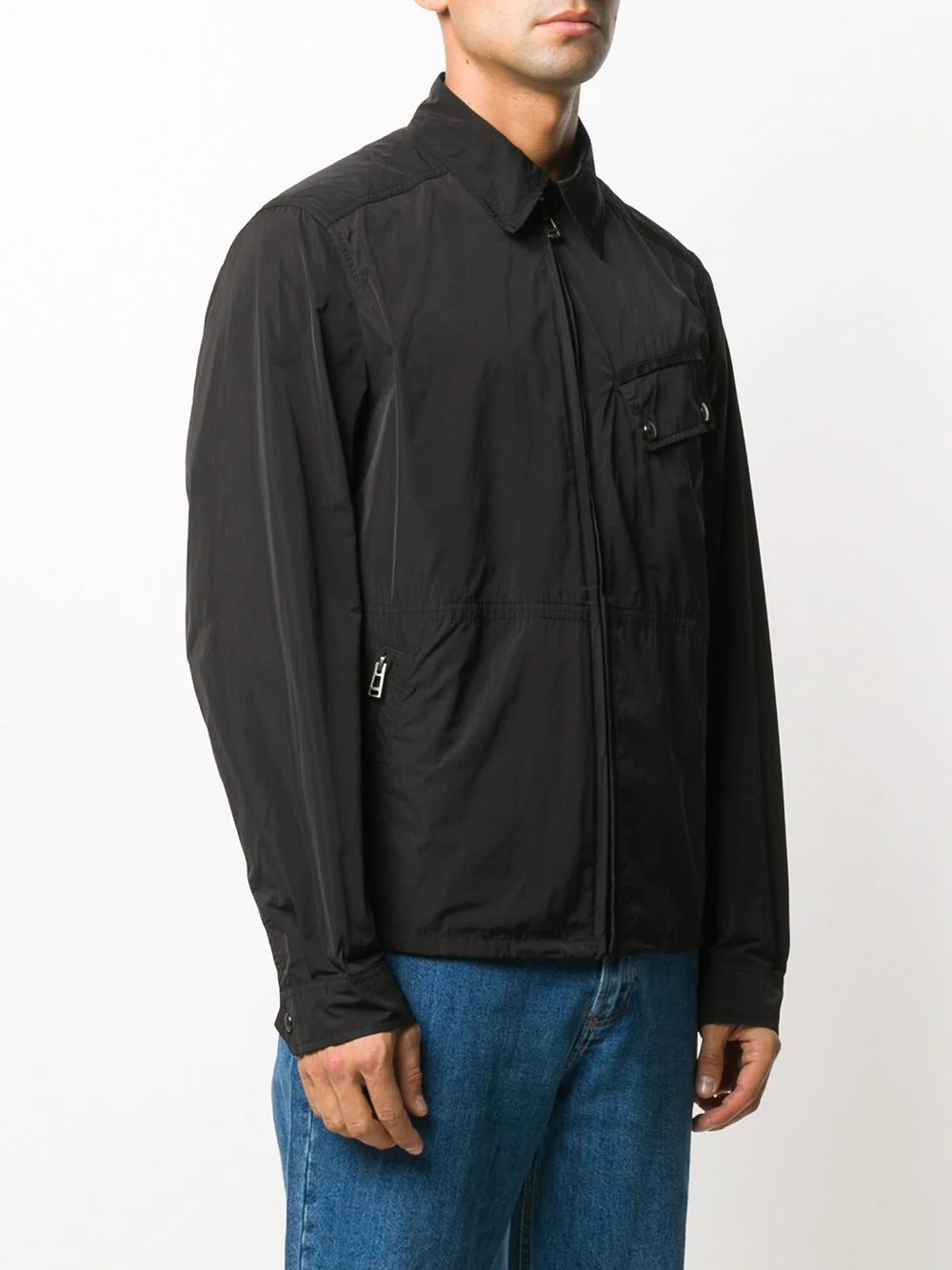 logo patch lightweight jacket  - 3