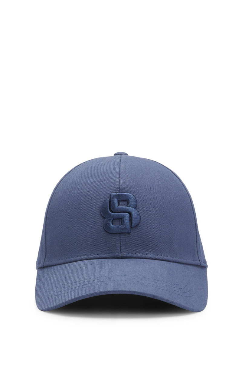 BOSS COTTON-TWILL CAP WITH EMBROIDERED DOUBLE B MONOGRAM outlook