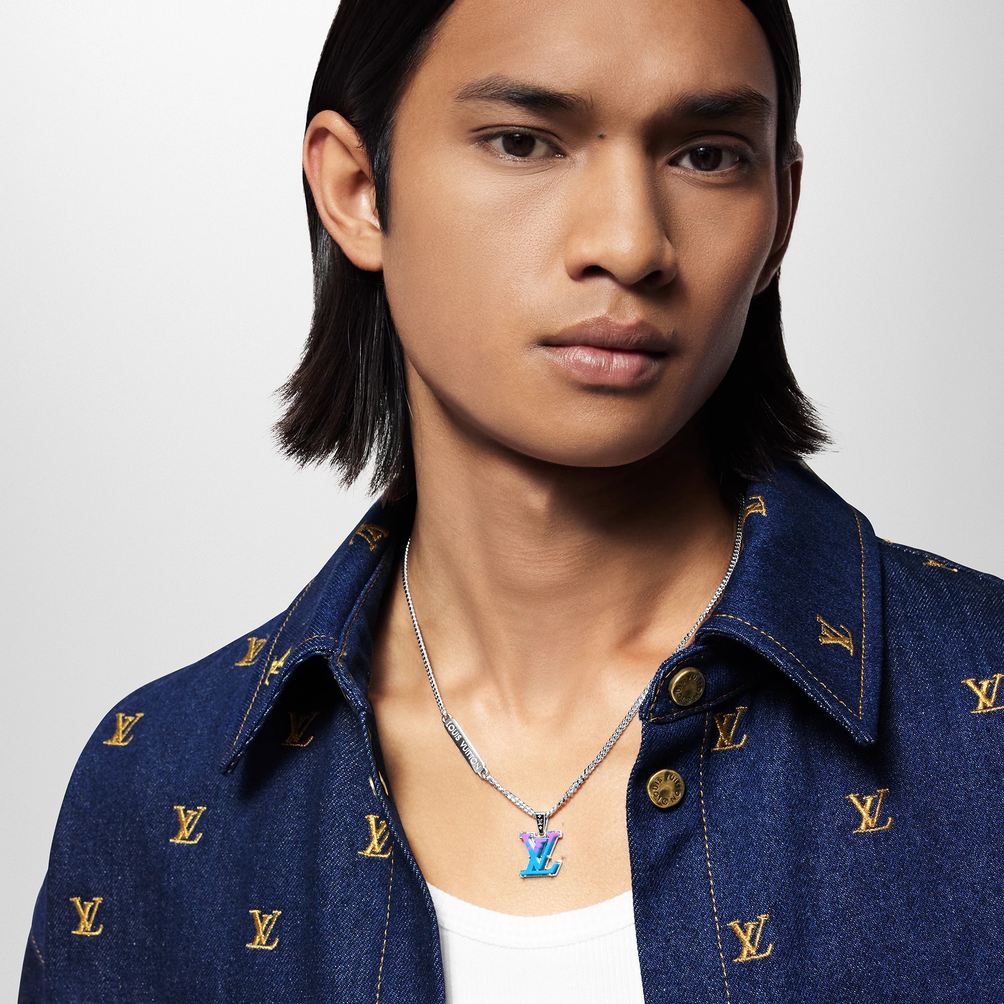 Monogram Chain Pendant - 5