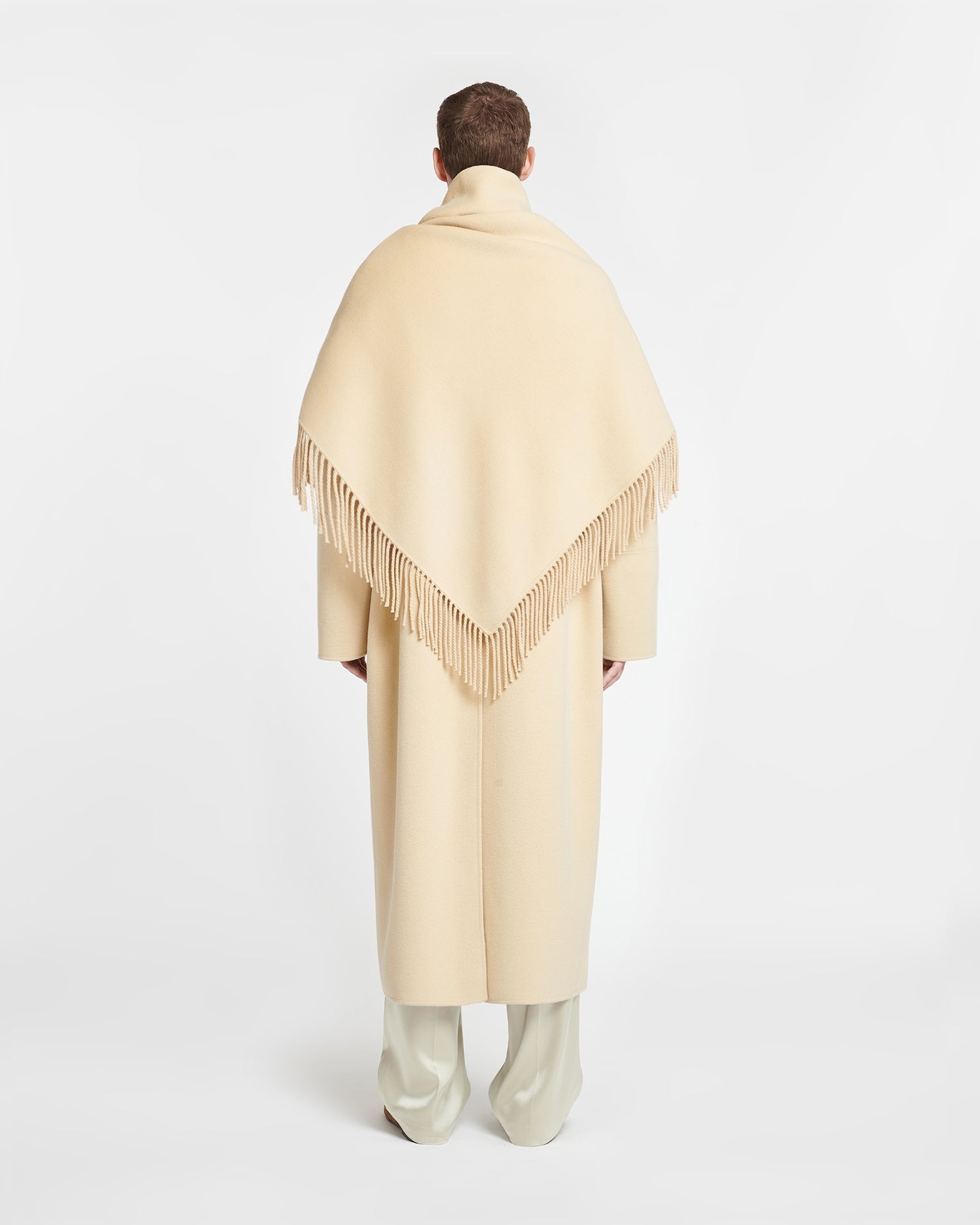 Double Wool And Silk-Blend Scarf - 6