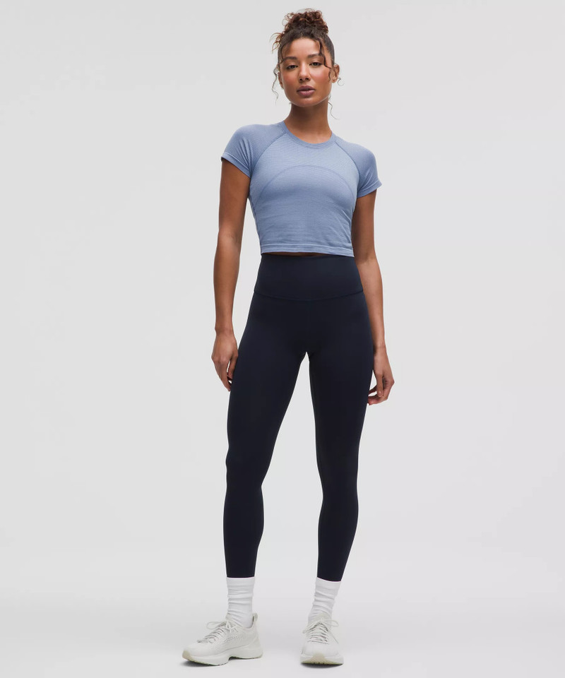 lululemon Swiftly Tech Cropped Short-Sleeve Shirt 2.0 outlook