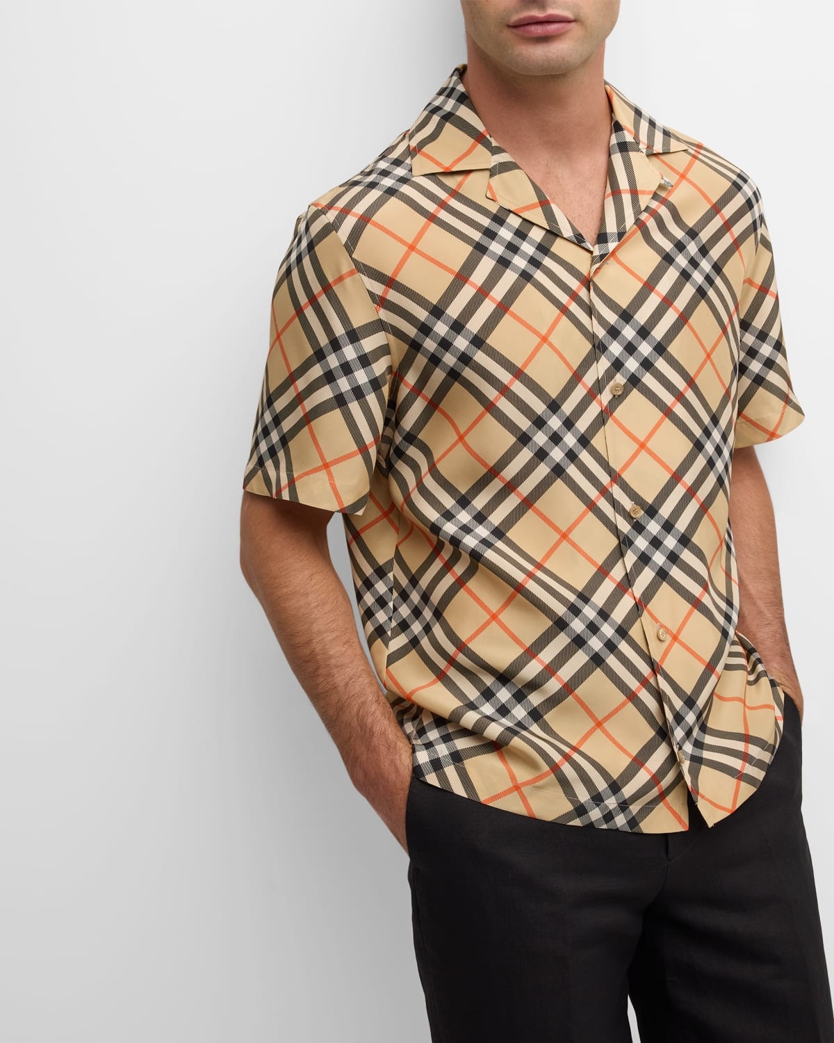 Men's Check Camp Shirt - 5