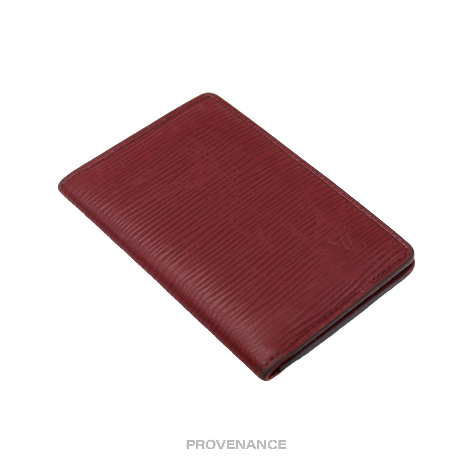 Louis Vuitton Pocket Organizer Wallet NM- Red Epi Leather - 4