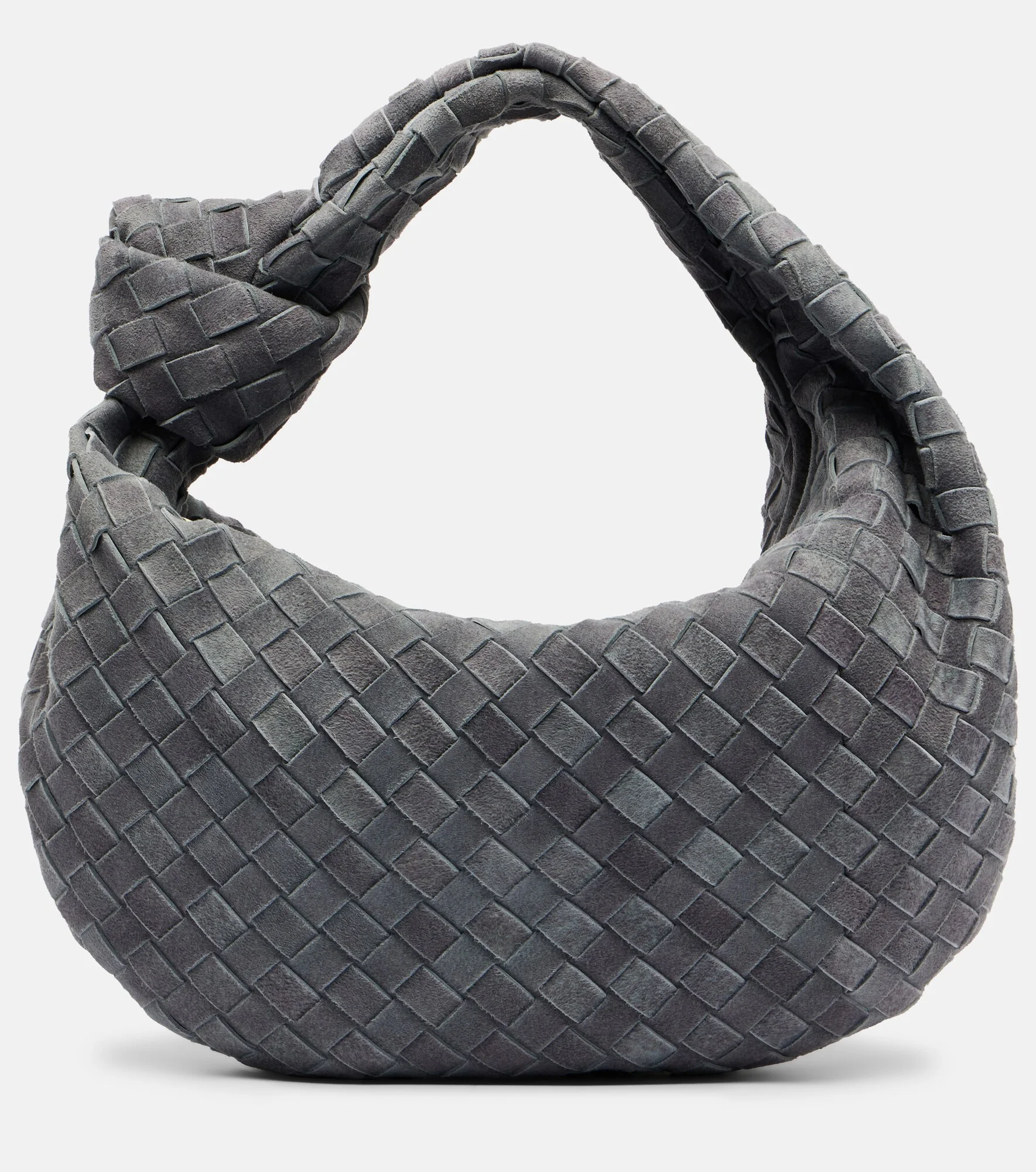 Jodie Intrecciato Small suede tote bag - 1