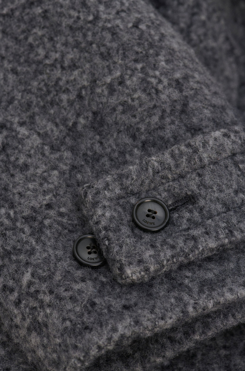 Coat in wool and cashmere blend 6