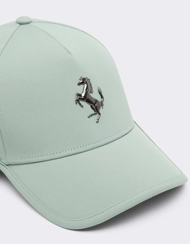 Baseball cap with metal Prancing Horse 4