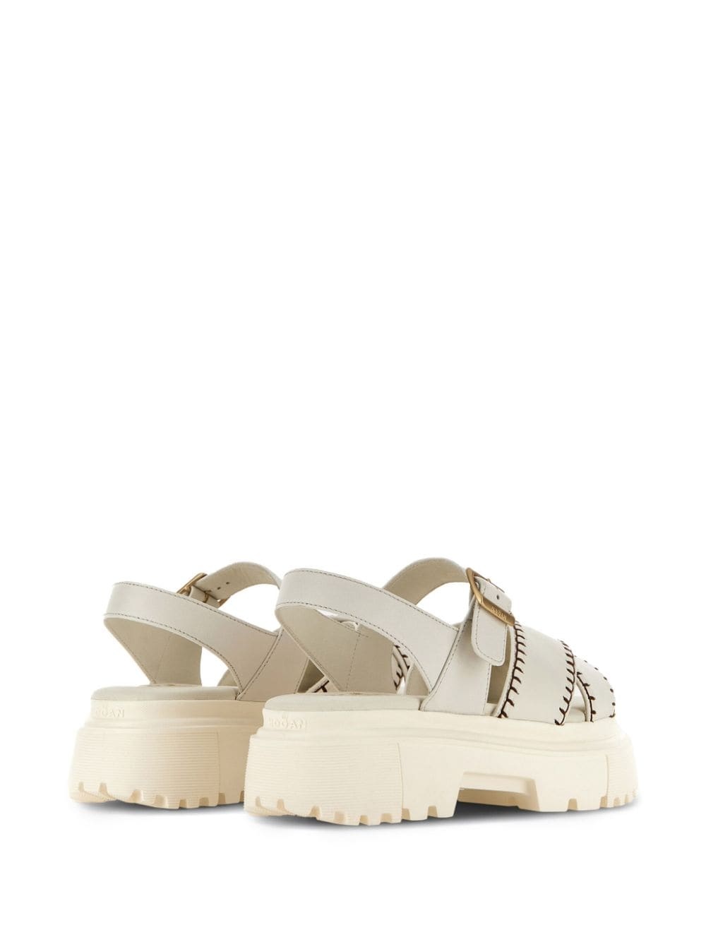 55mm leather sandals - 3