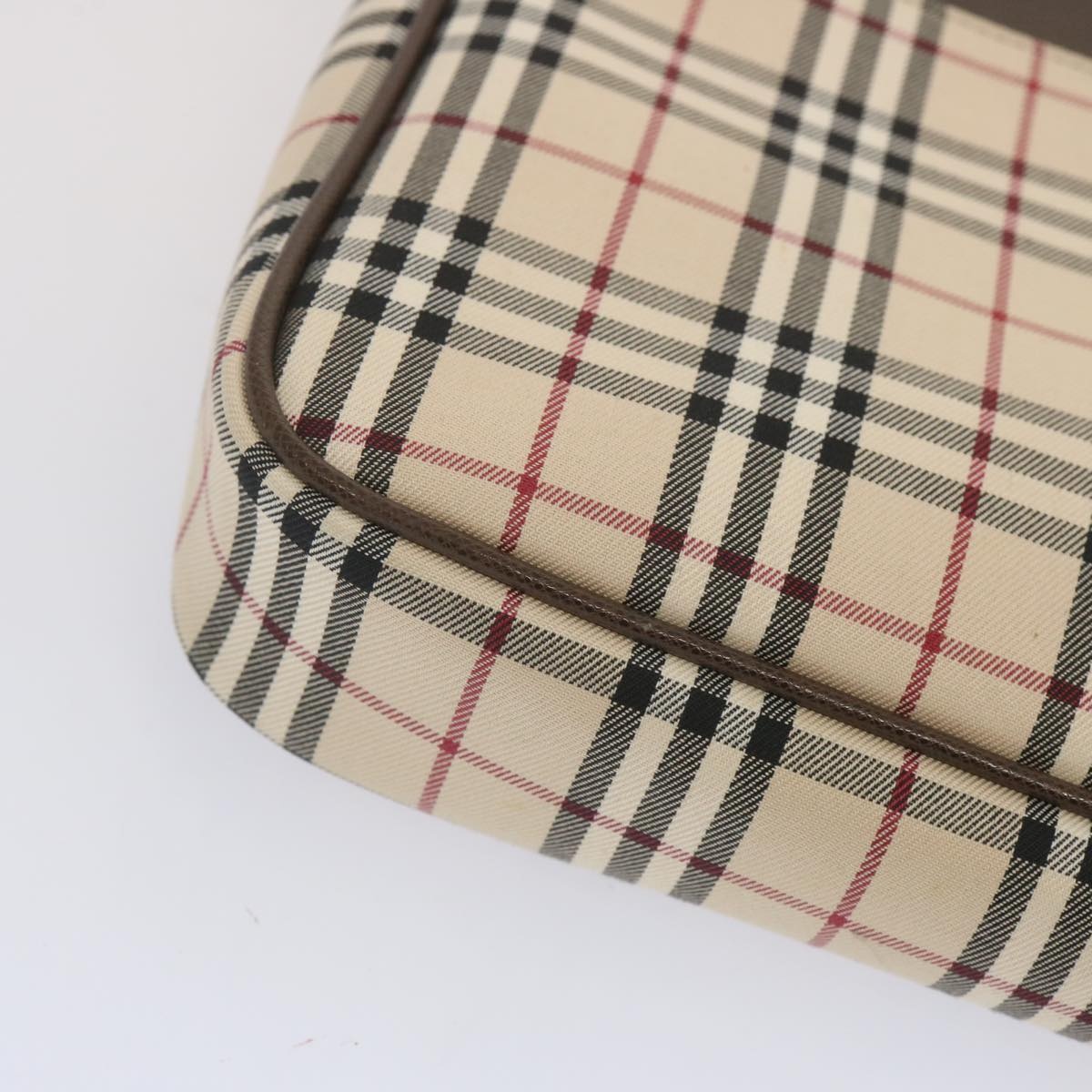 Burberry Nova Check Shoulder Bag Canvas Beige - 15